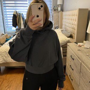 Aritzia  - Air Fleece cropped hoodie